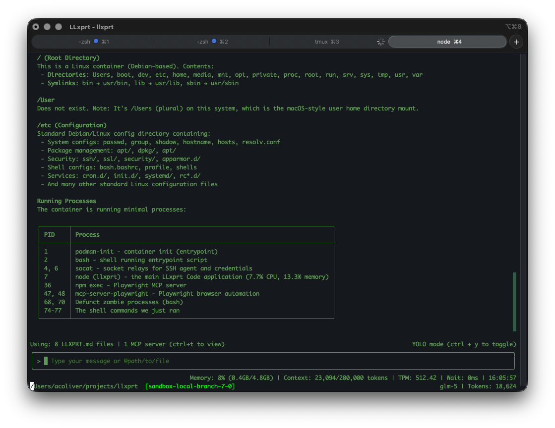 LLxprt Code capability configuration